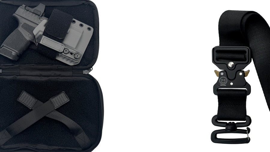Shook carry sling bag — minimal, non-tactical aesthetic