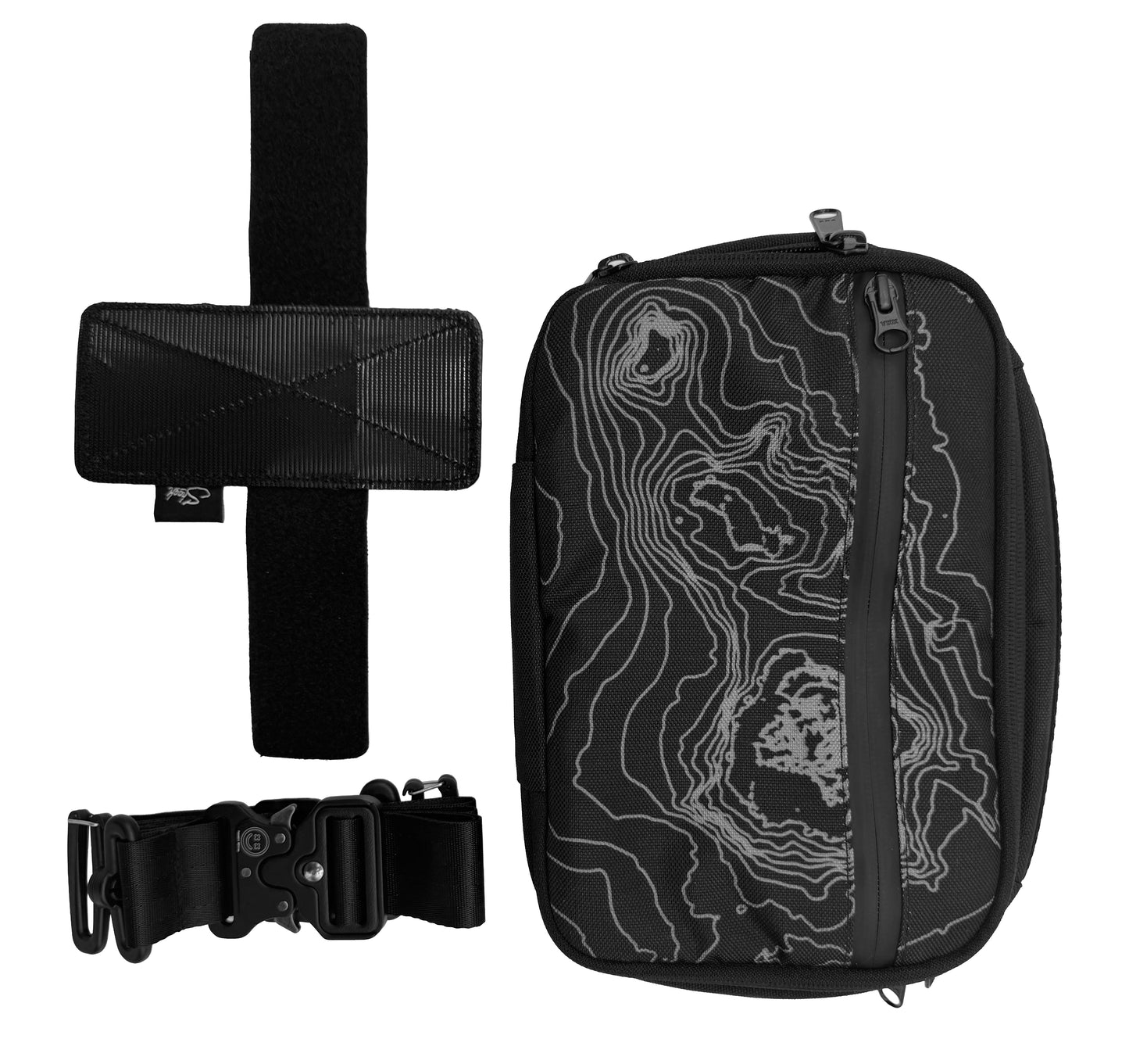 Shook Concealed Carry Sling – Topo Dark Mode