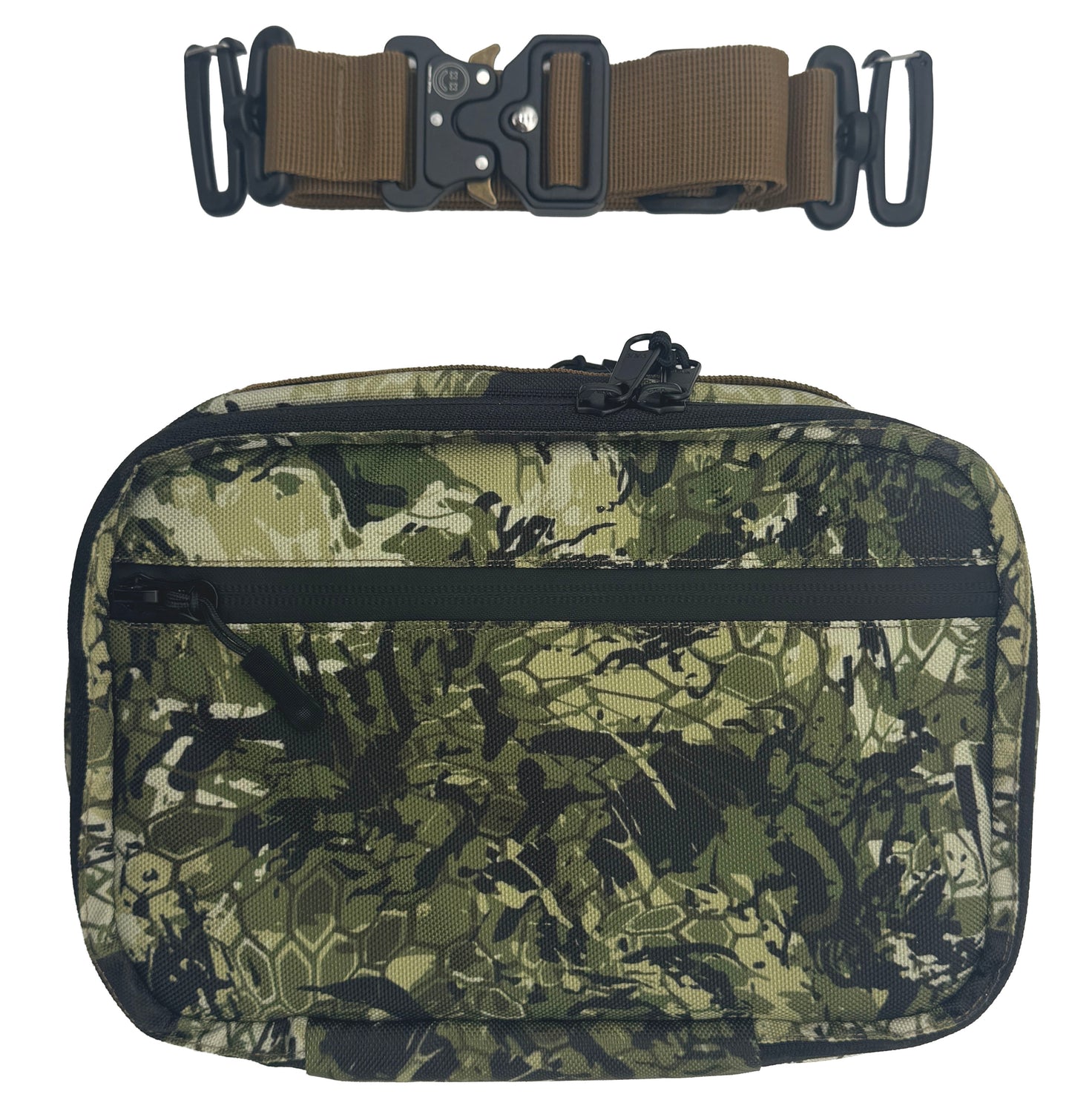 Shook Concealed Carry Sling – Green Krypt Camo