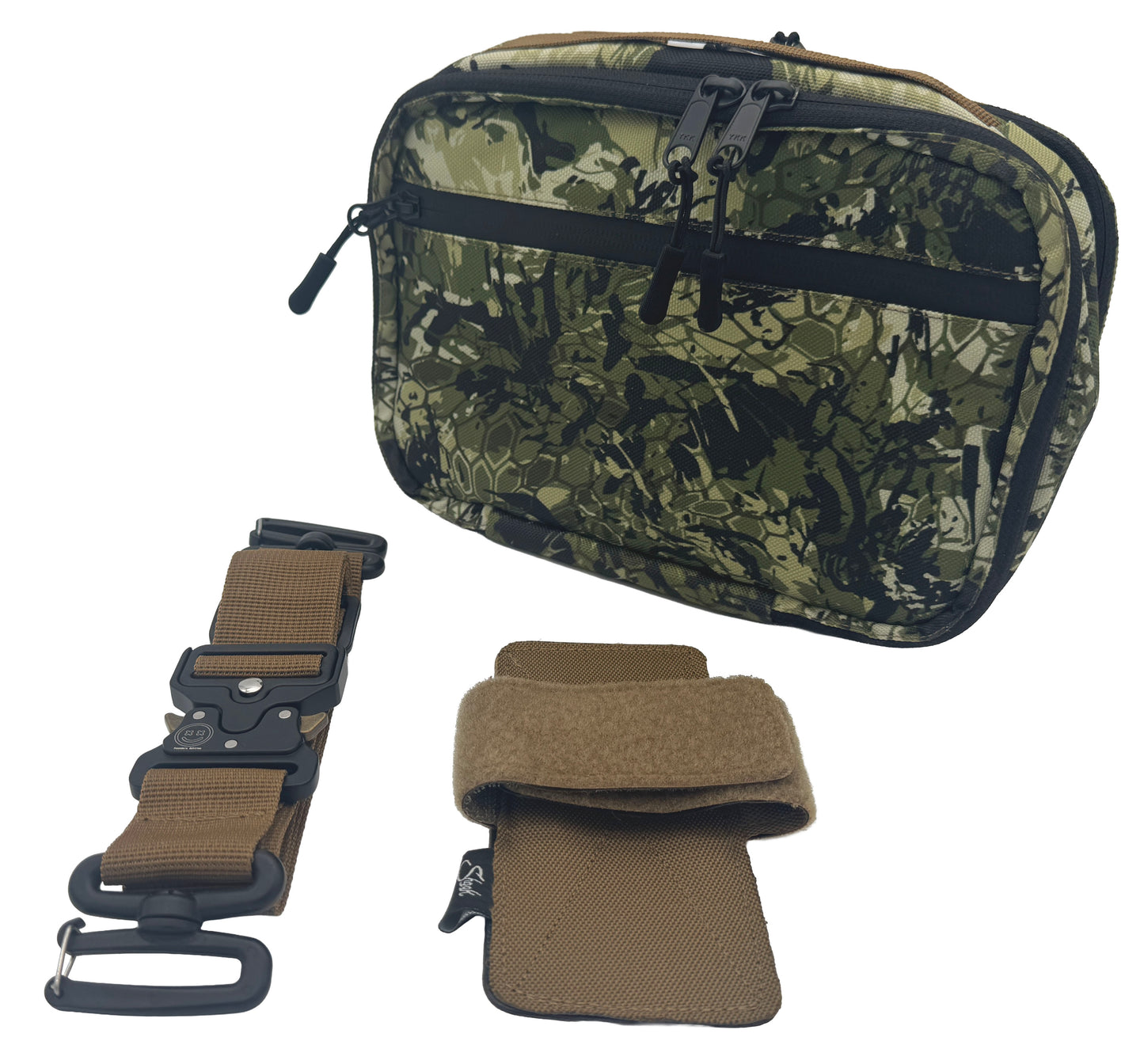 Shook Concealed Carry Sling – Green Krypt Camo
